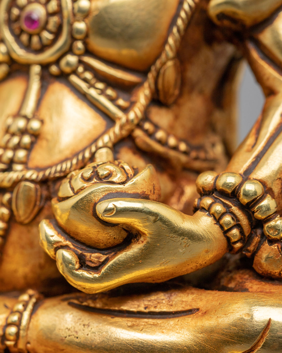 Padampa Sangey Handcrafted Statue | 24K Gold Gilded