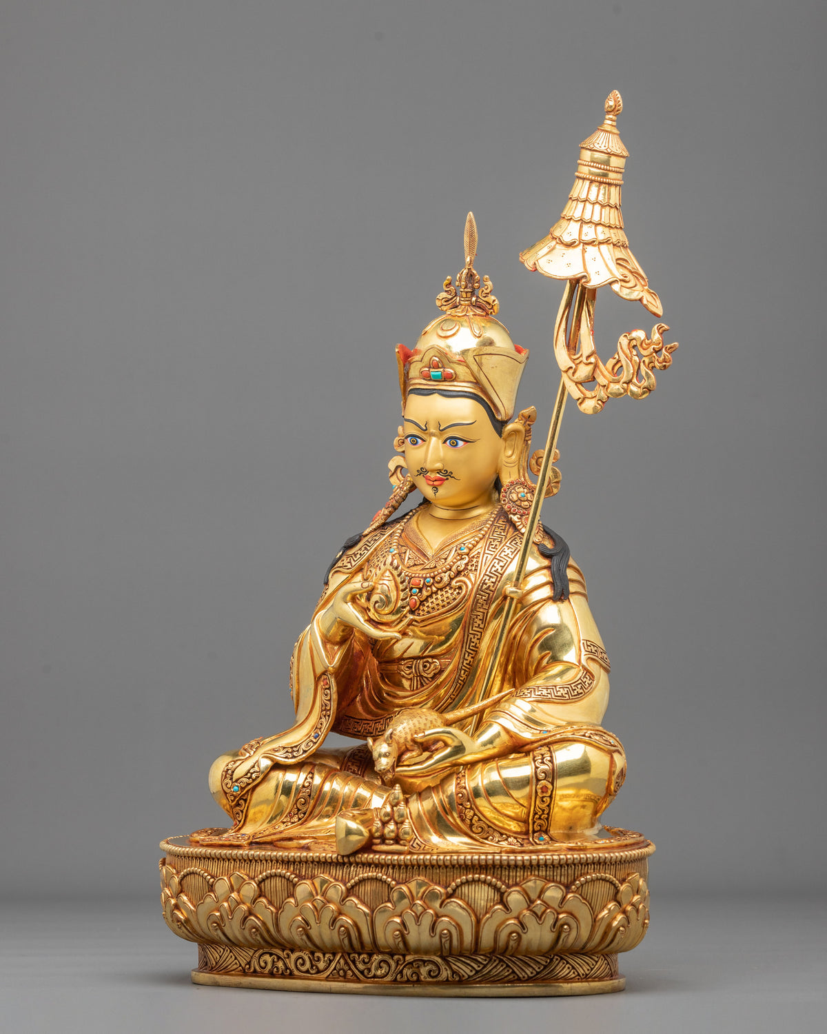 Guru Norla Statue: uddhist Wealth Deity of Prosperity