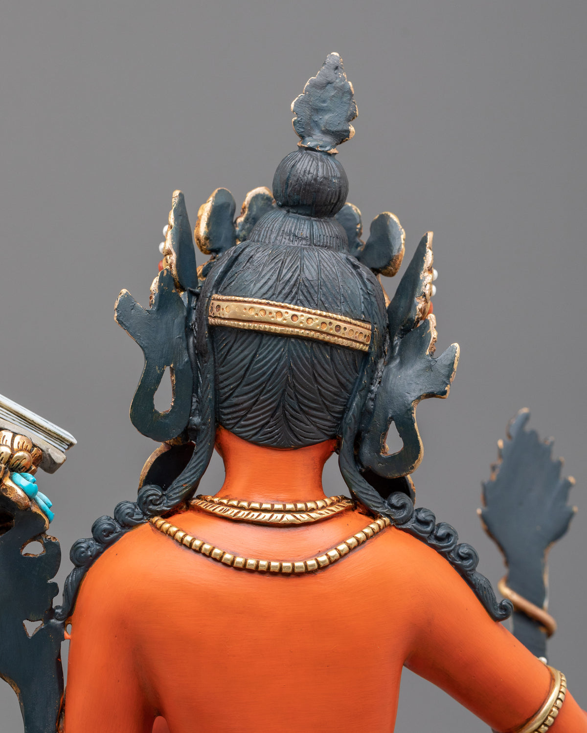 Simhanada Manjushri Bodhisattva Statue