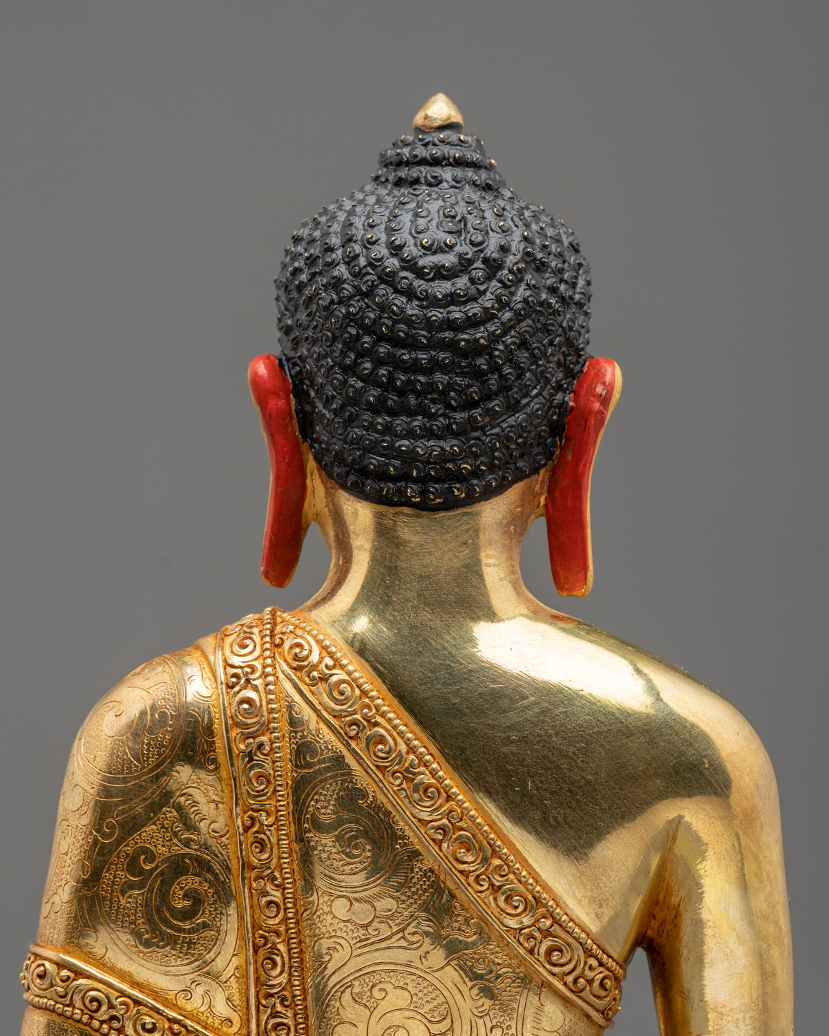 Shakyamuni Buddha Hand Crafted Copper Statue