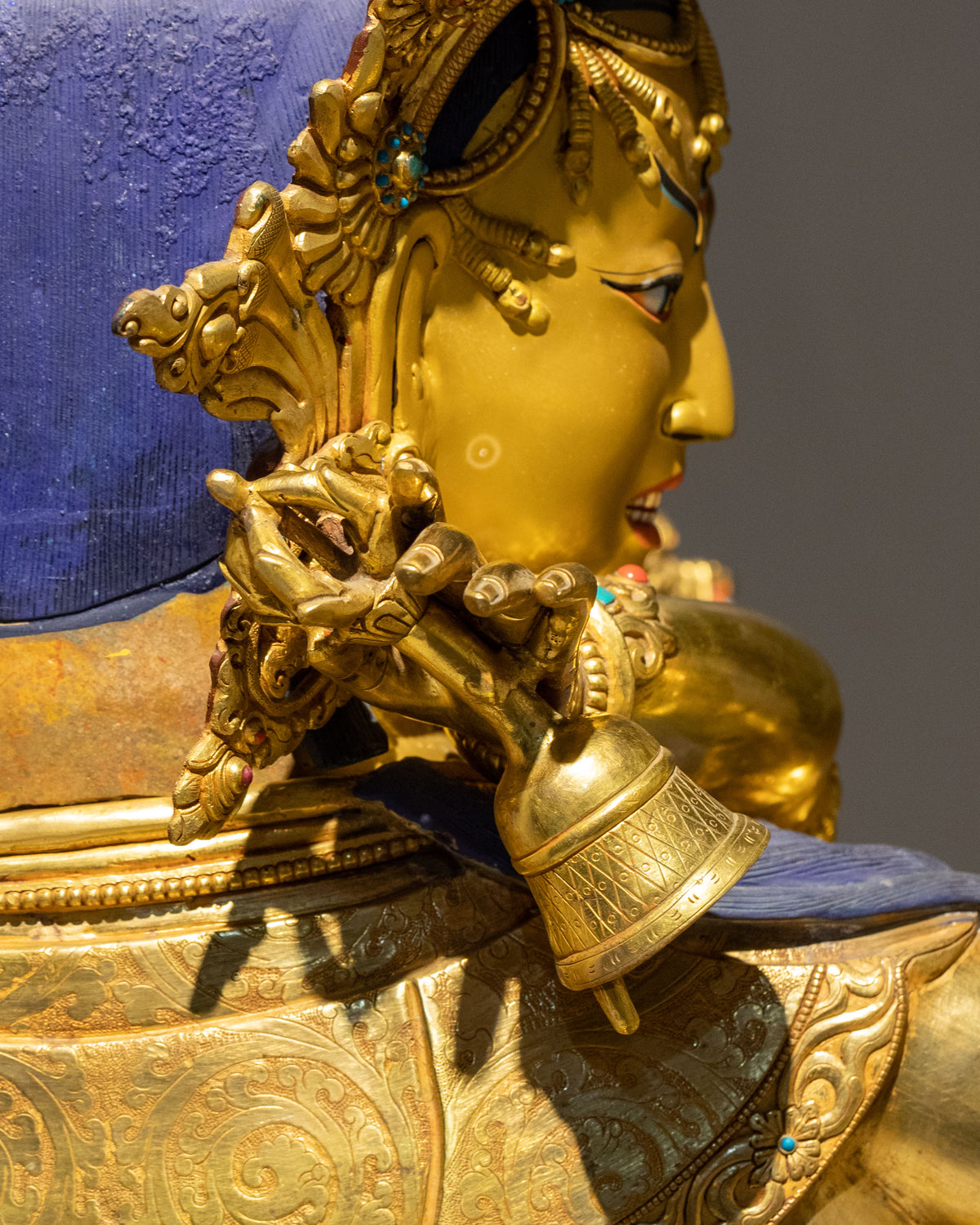 Handmade Guhyasamaja Sculpture | Akshobhyavajra Secret Assembly Deity