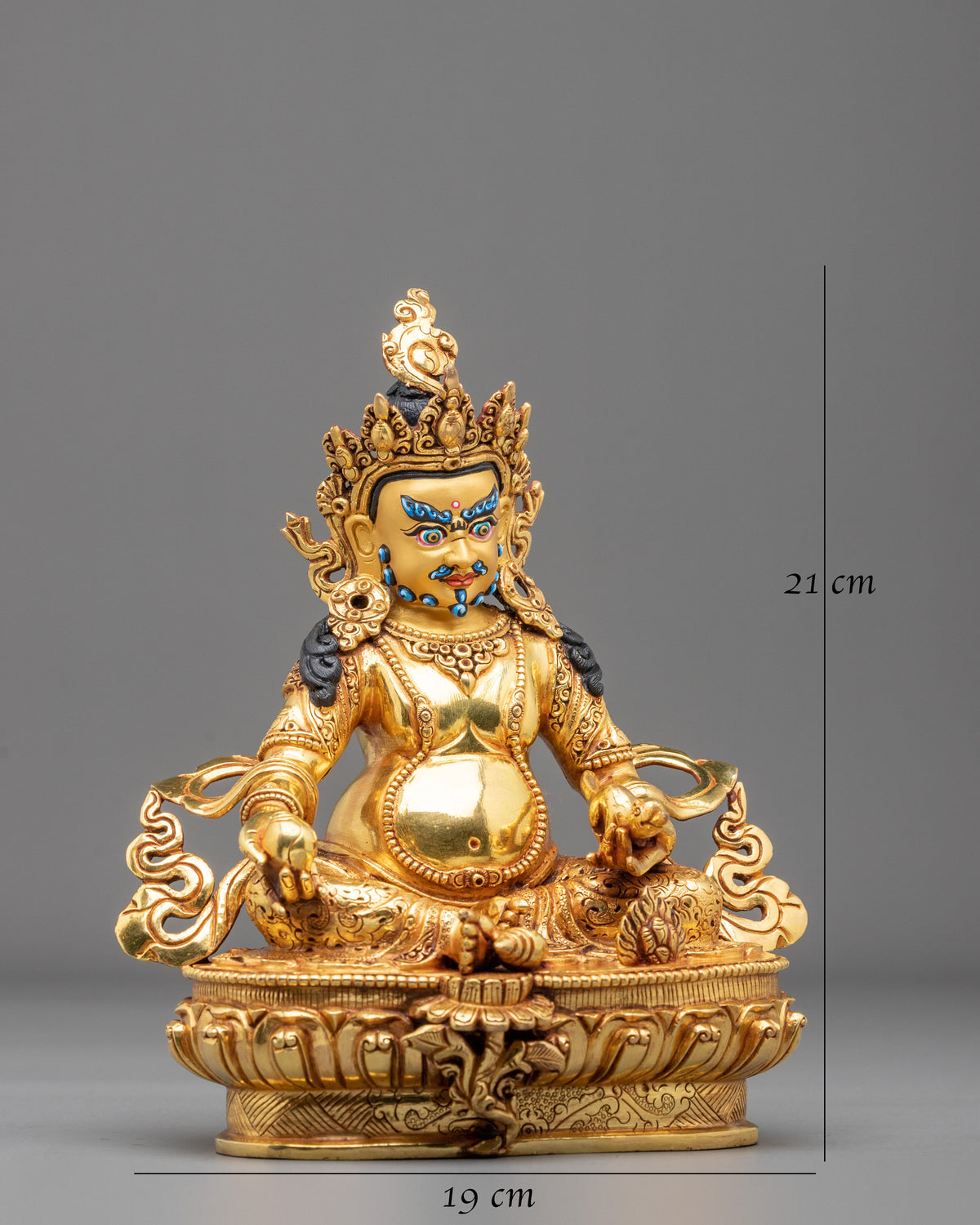 Tibetan God Dzambhala Statue | Made in Nepal