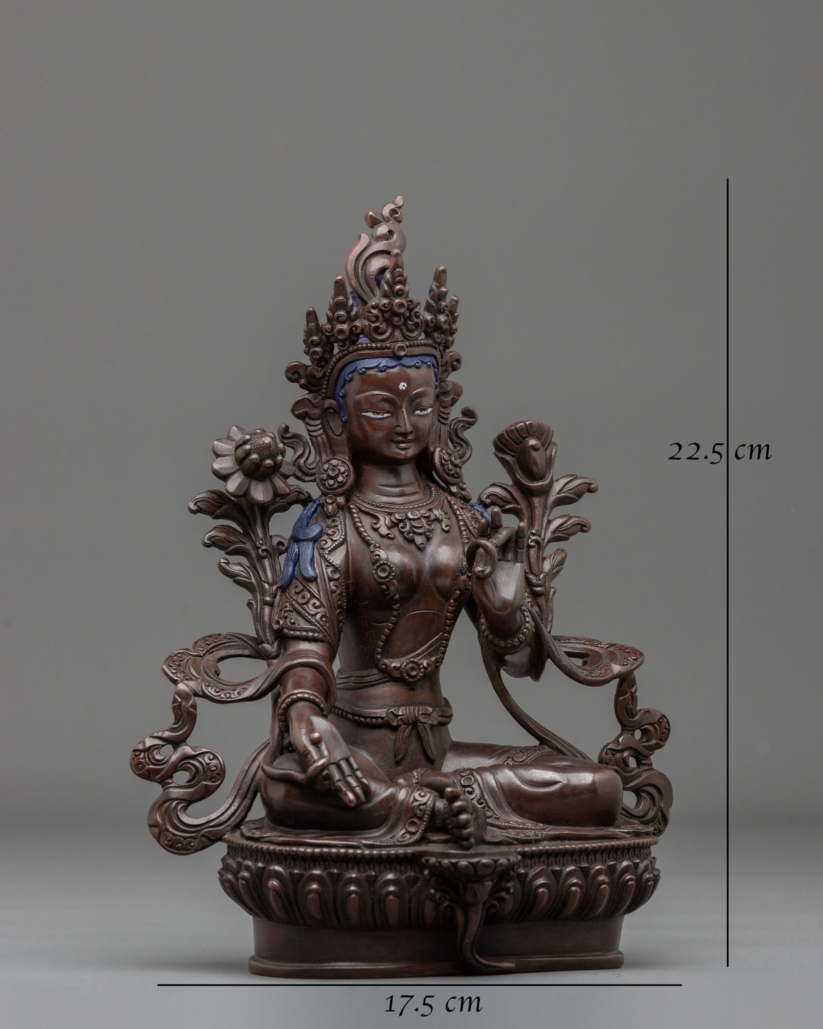 Guide to Liberation Green Tara Statue | Deity of Compassion and Swift Action