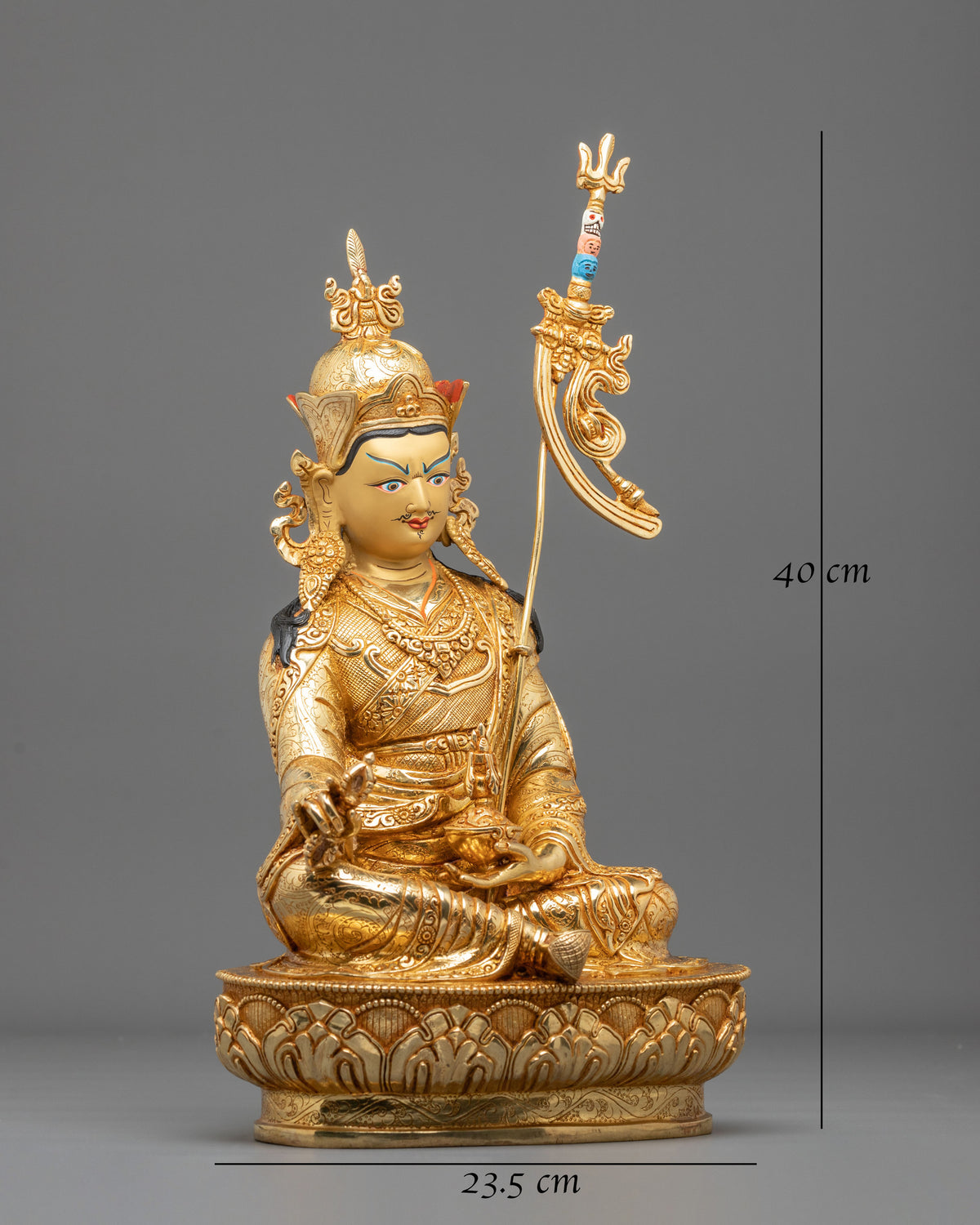 Guru Rinpoche Statue for Decoration | Embodiment of Wisdom and Compassion