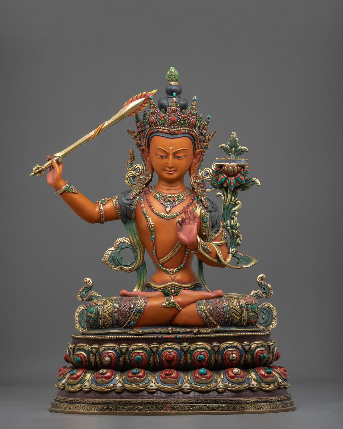 Manjushri Statue | Bodhisattva of Clarity