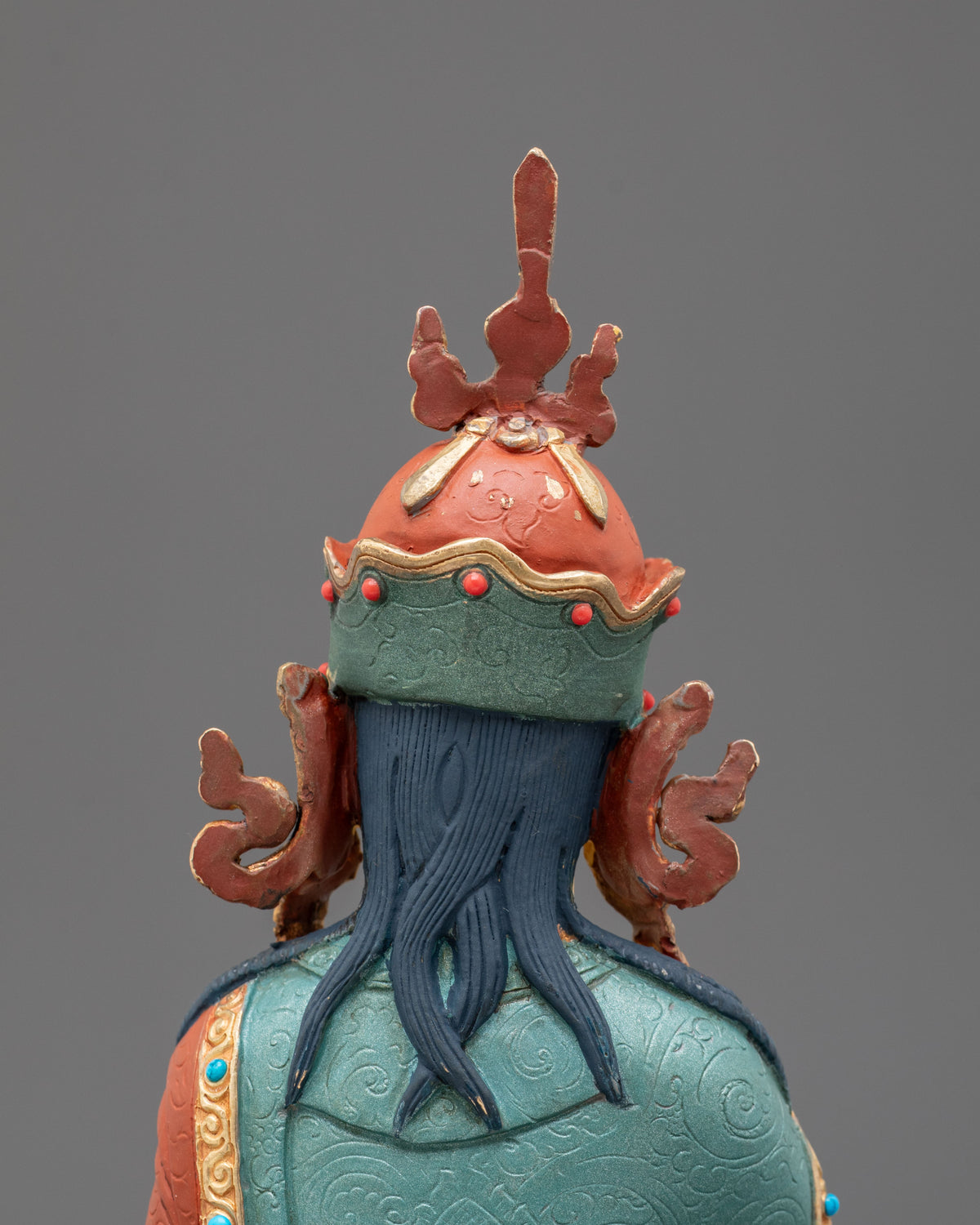 Guru Rinpochhe Tibetan Sculpture | Handmade Himalayan Buddhist Shrine