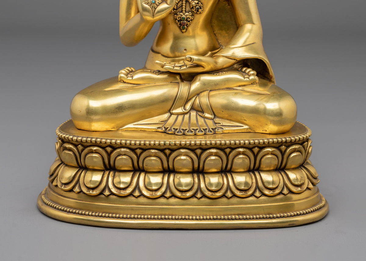 Crown Amogasiddhi Statue | Buddha of Fearless Accomplishment