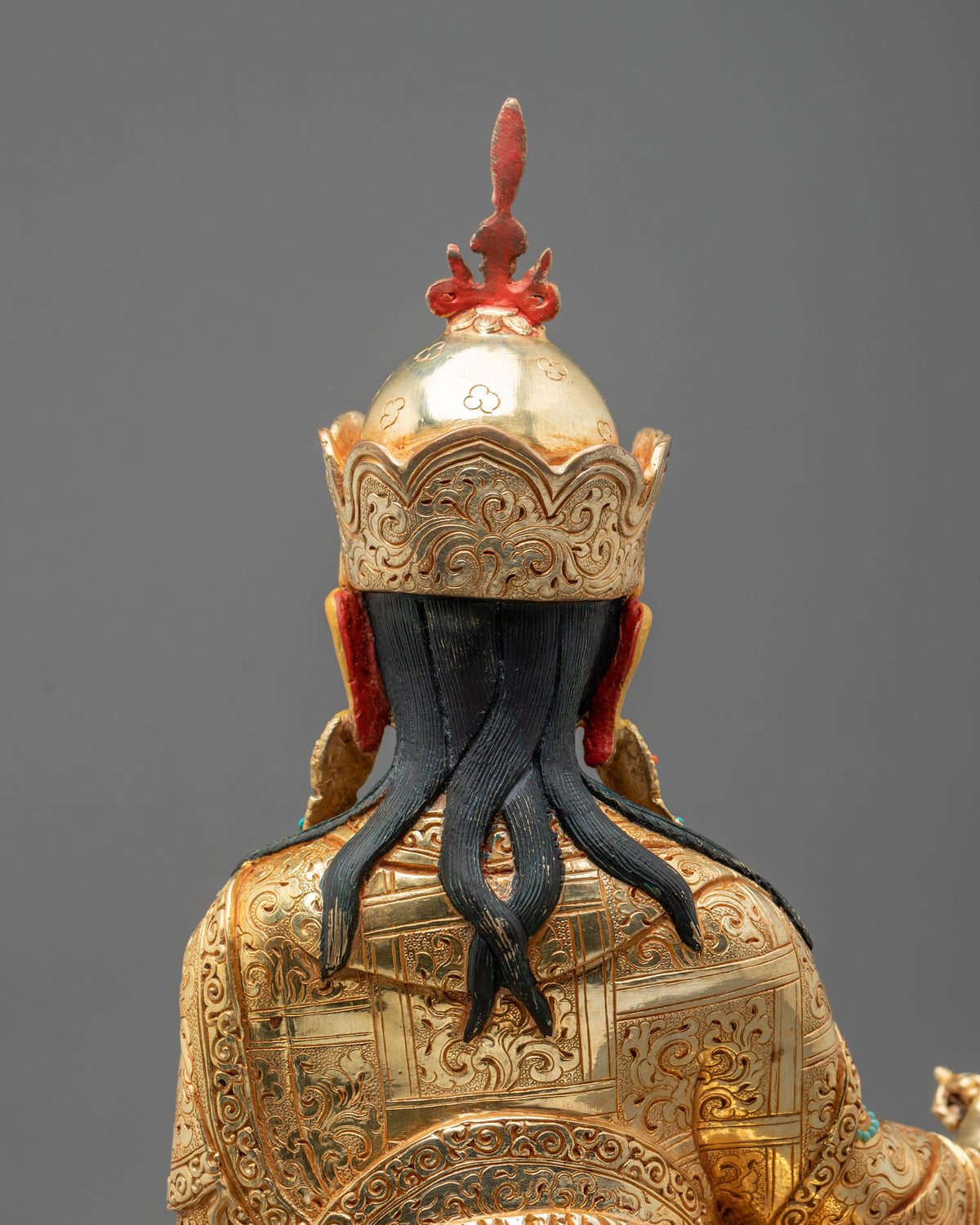 Guru Rinpoche Copper Statue | Lotus-Born Master of Vajrayana