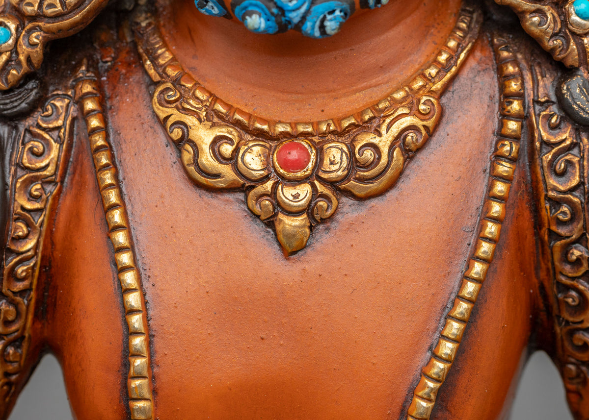 Dzambhala Himalayan Sculpture | Buddhist Deity of Wealth and Generosity