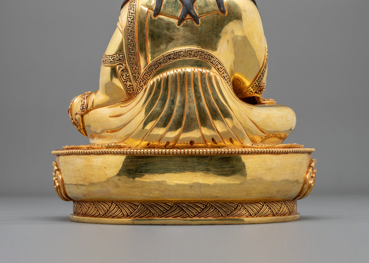 Guru Norla Statue: uddhist Wealth Deity of Prosperity