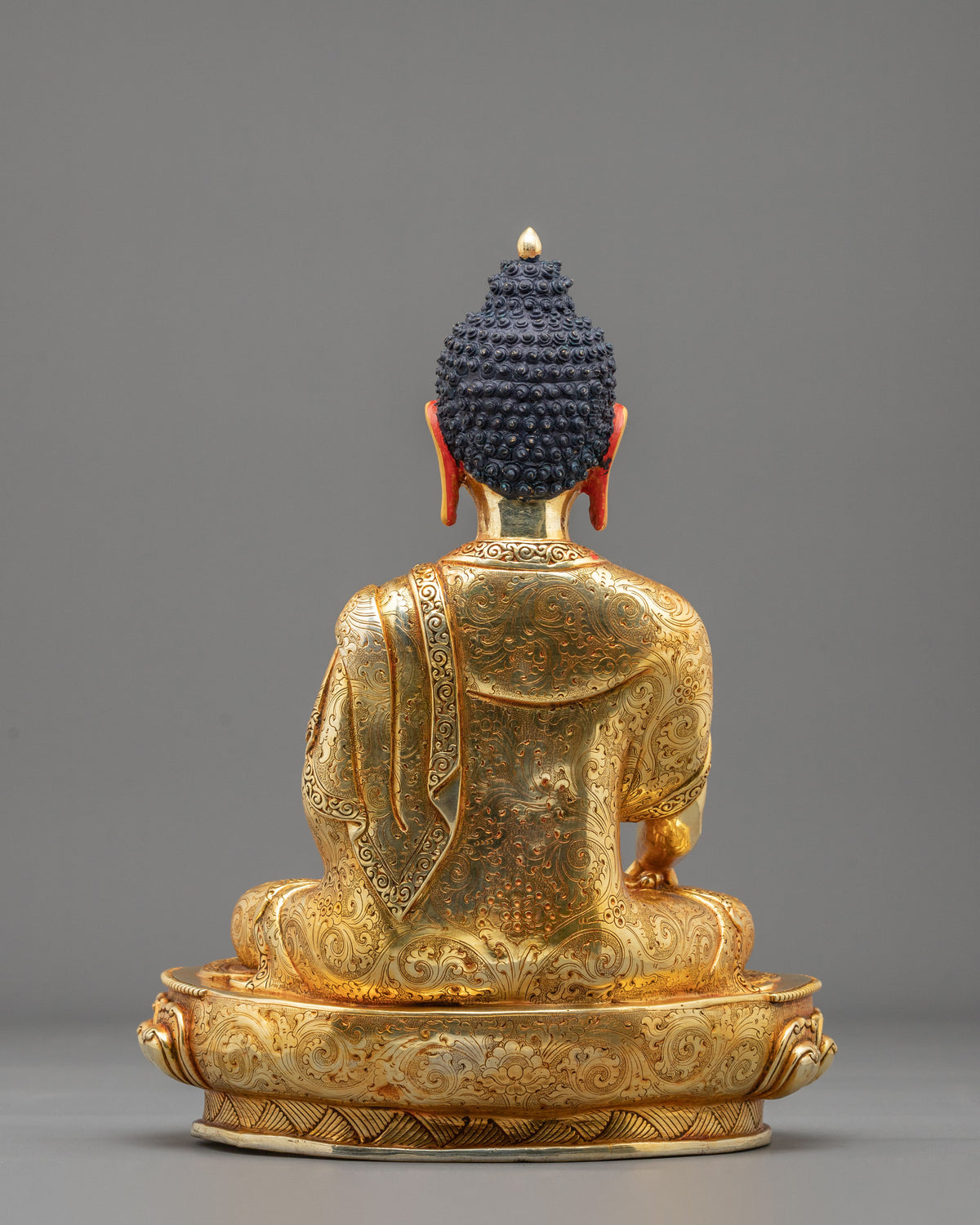 Shakyamuni Buddha Serene Meditation Handmade Sculpture