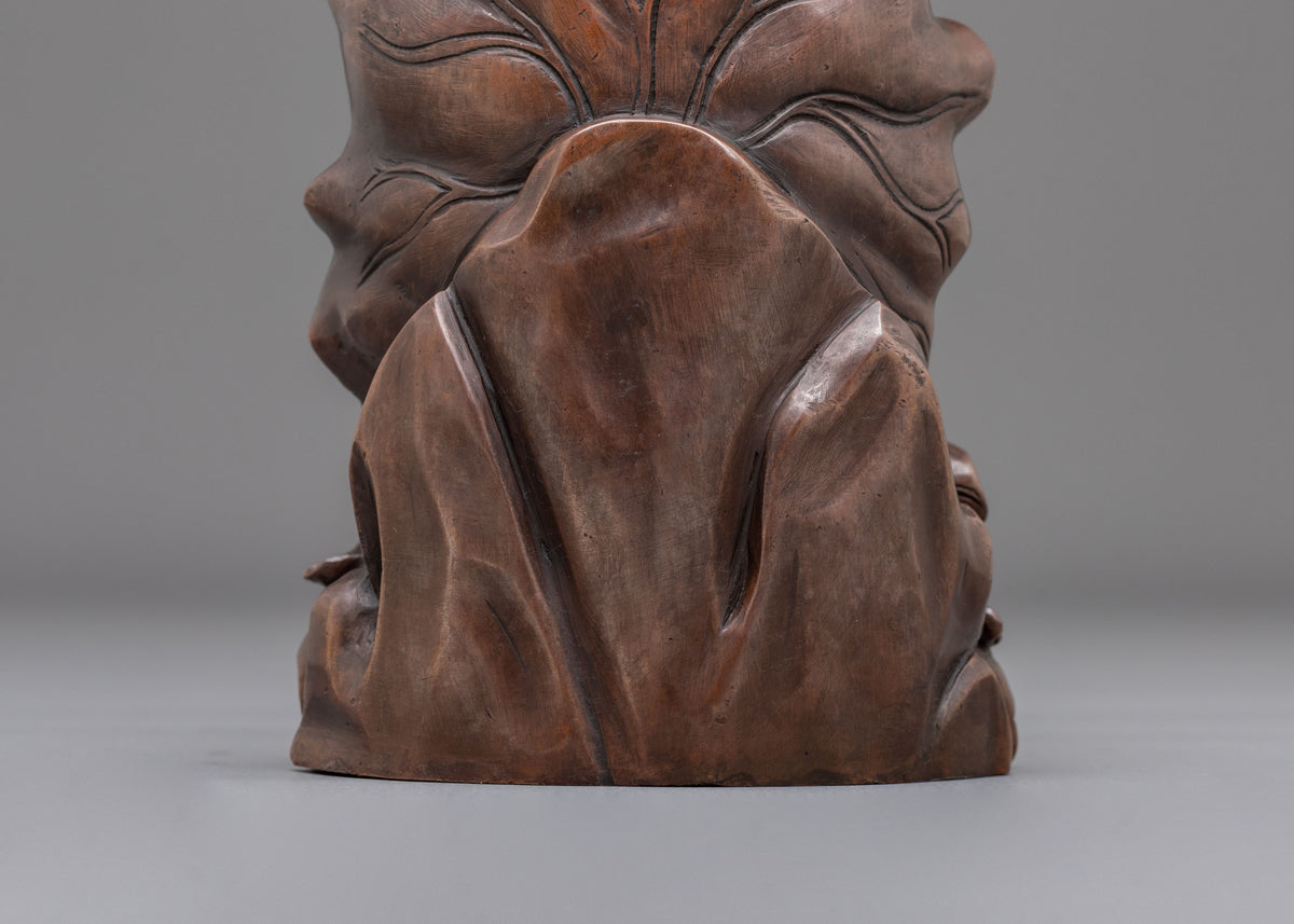 Lokeshwor Statue | Sacred Copper Form of Avalokiteshvara