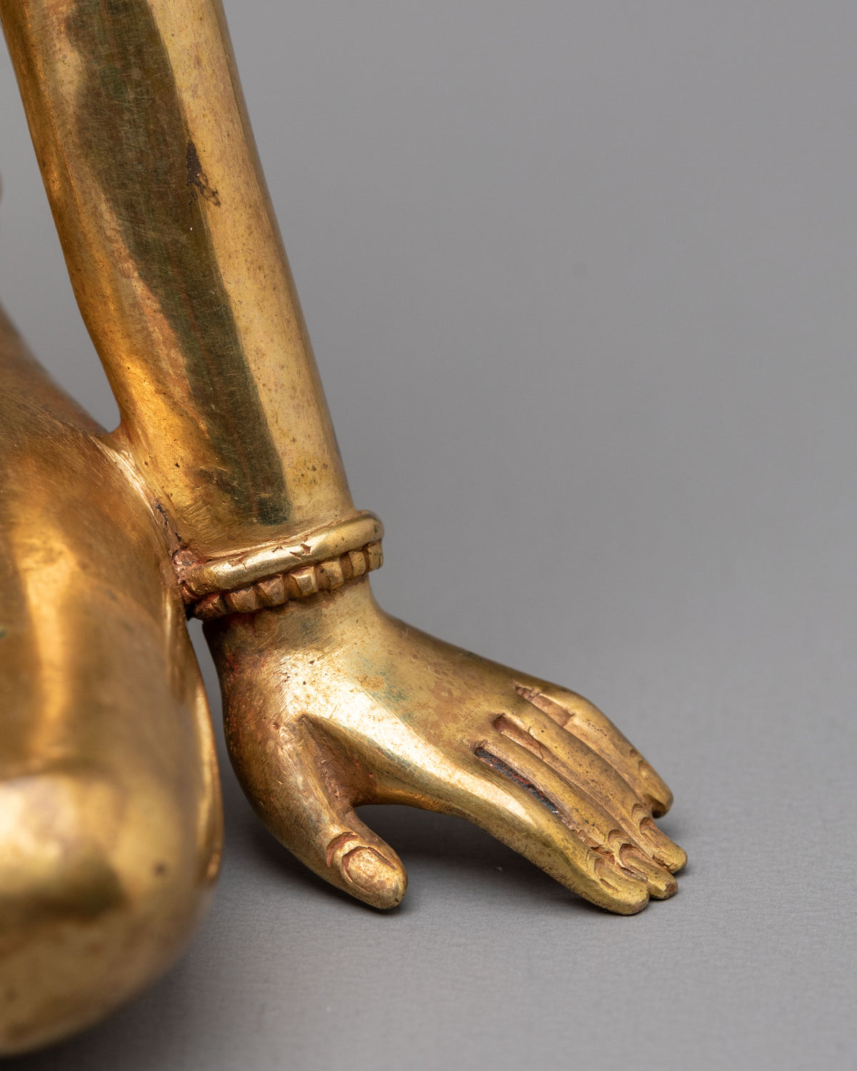 Hindu Goddess Parbati Sculpture | 24K Gold Gilded
