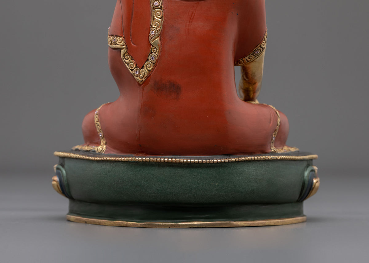 Shakyamuni Buddha 24K Gold Coated Figurine