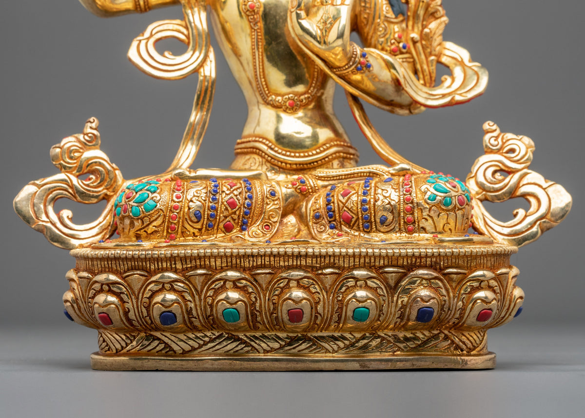 Manjushri Sacred Statue | Bodhisattva of Transcendent Wisdom