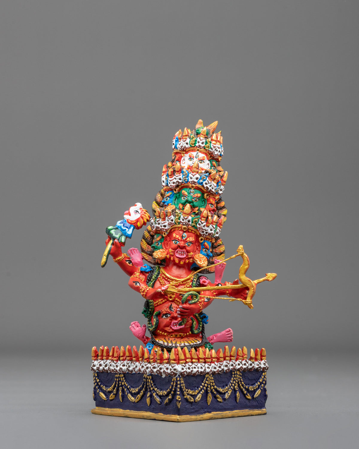 Three Nyingma Dharmapalas Statue Collection | Altar Decoration