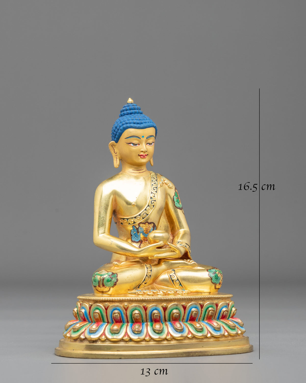 Amitabha Buddha Sculpture | Hand-Carved Sacred Statue