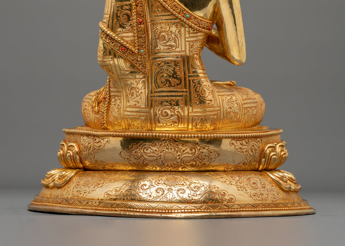 Amoghasiddhi Buddha Statue | The Figurine of Victorious Accomplishment