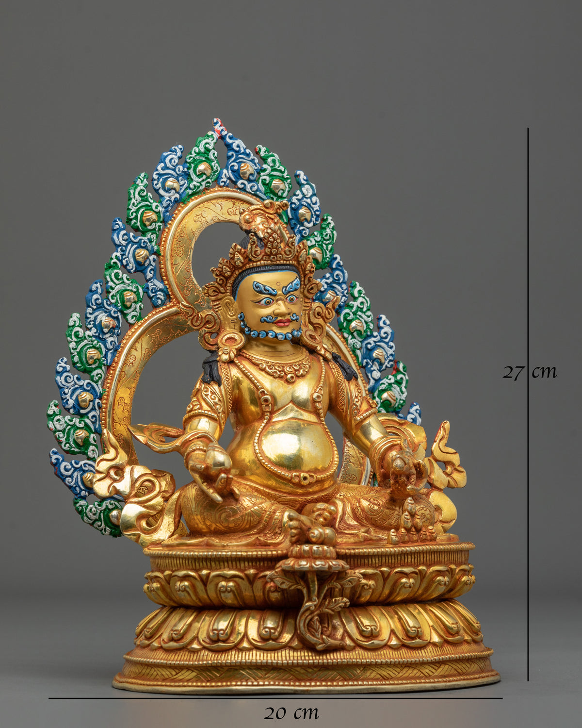 Dzambhala Statue | Guardian of Prosperity and Sacred Abundance