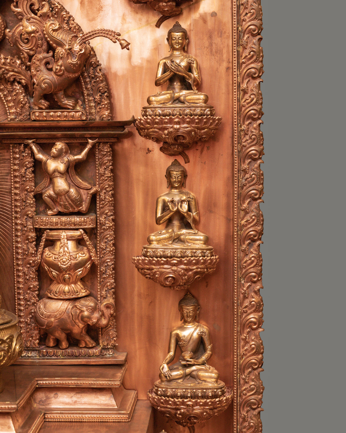 Thirty-Five Confession Buddhas Traditional Buddhist Sculpture