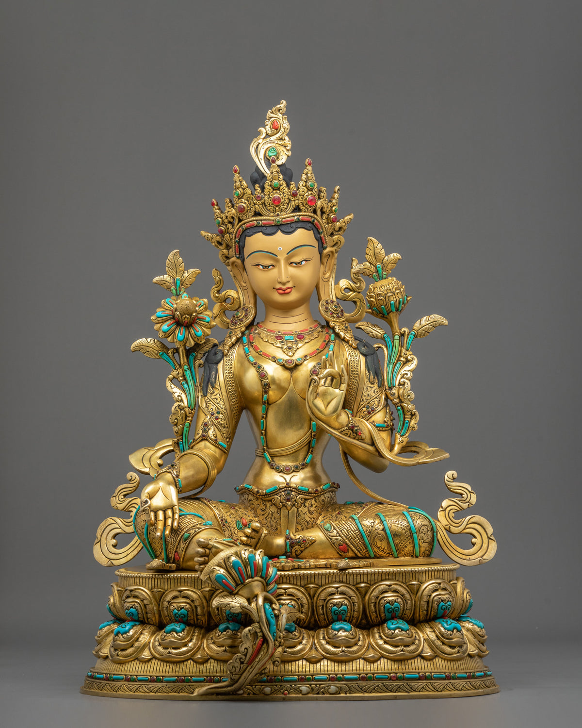 Six Bodhisattva Copper Sculpture Set | A Harmonious Collection of Sacred Art