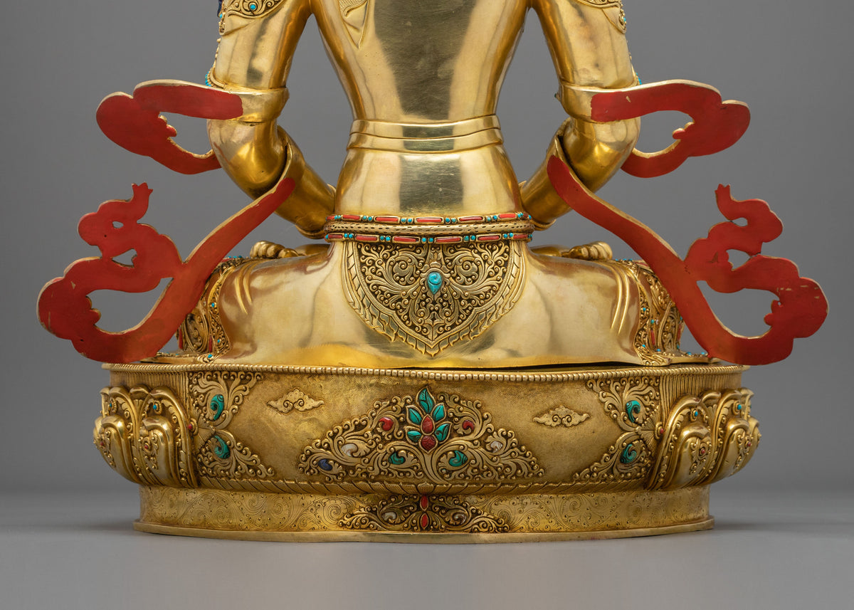 Amitayus Statue | Form of Longevity and Wisdom