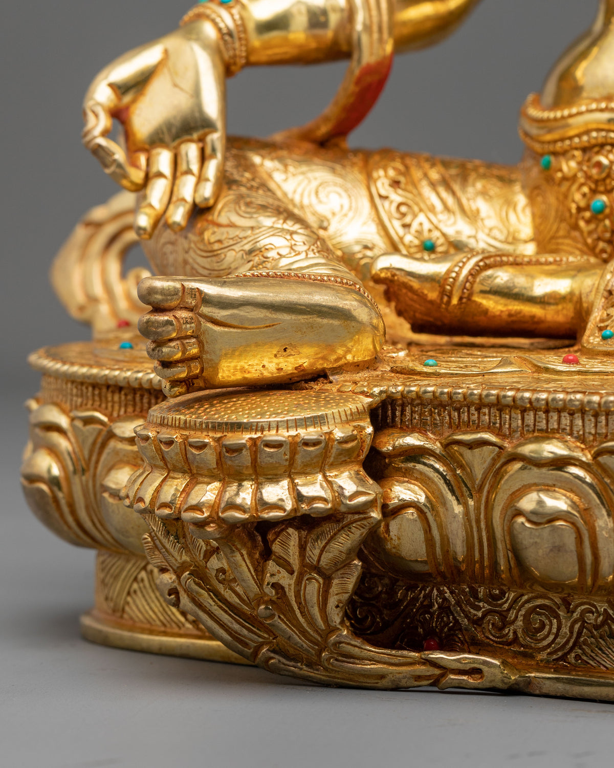 Green Tara Handcrafted Nepalese Statue