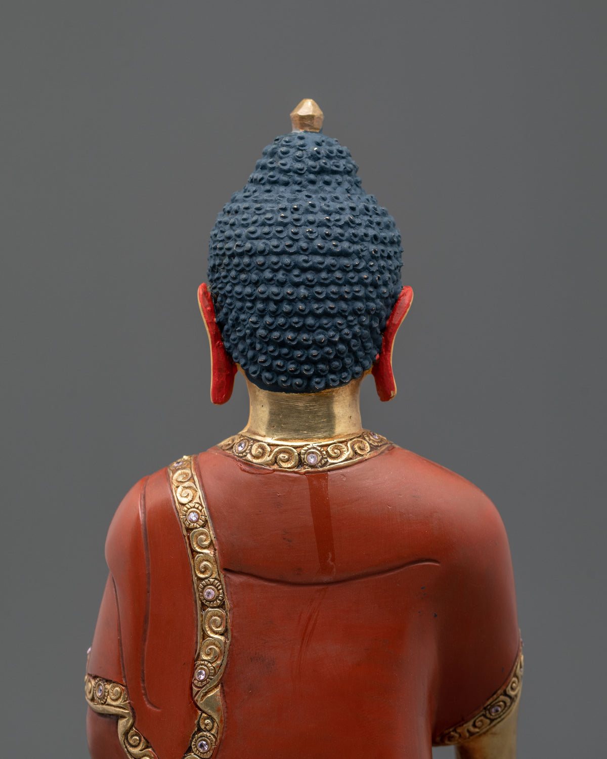 Shakyamuni Buddha 24K Gold Coated Figurine