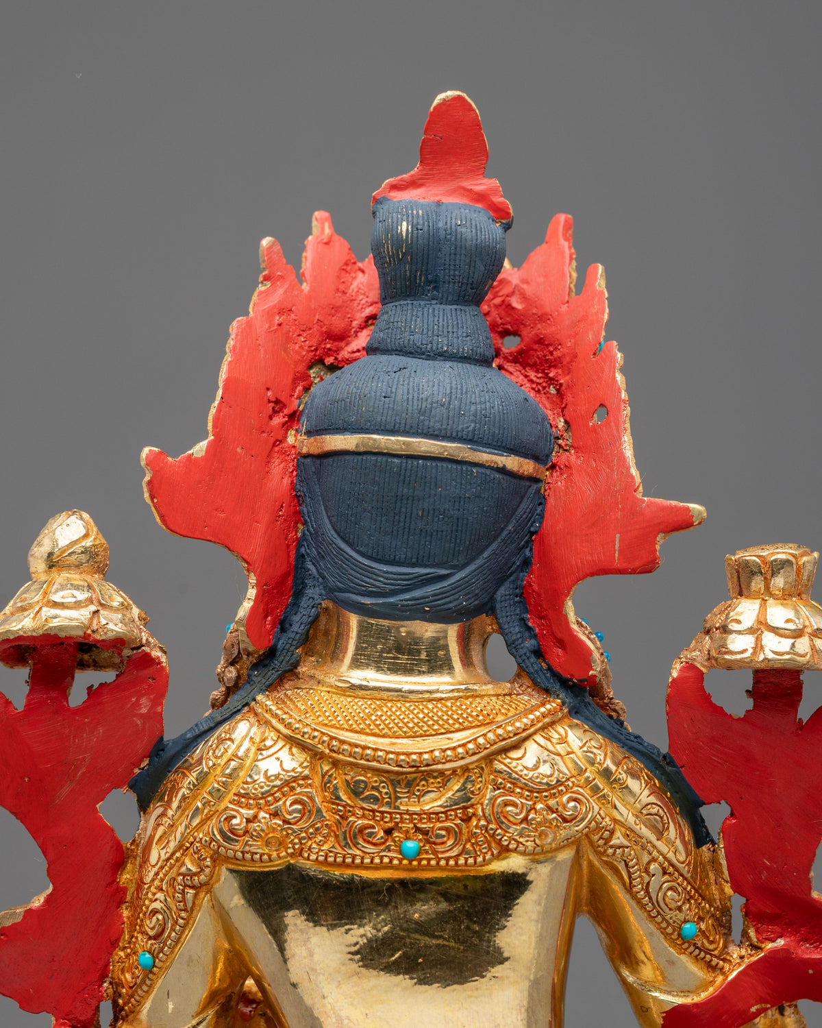 White Tara 24K Gold Coated Sculpture | Altar Decor