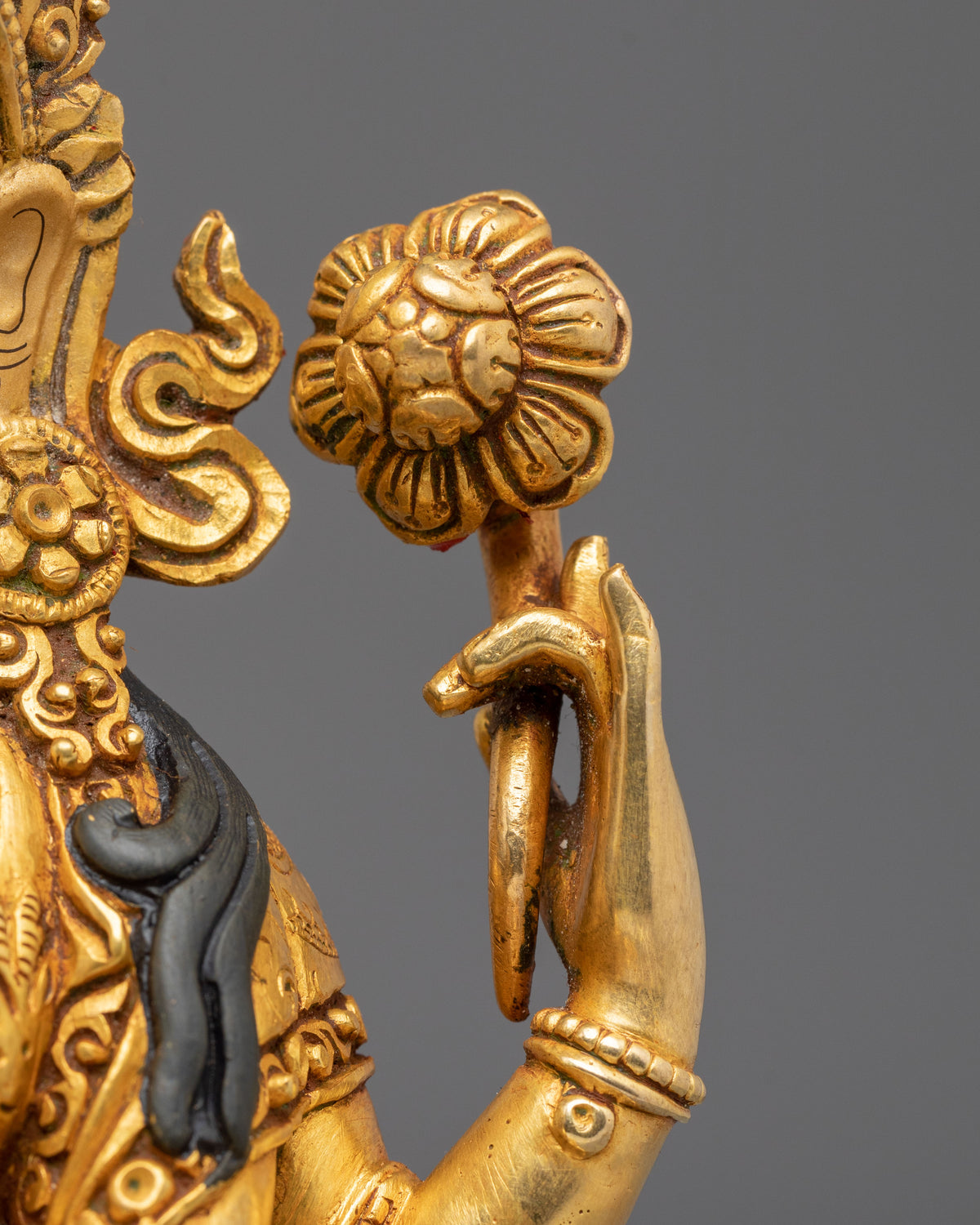 Chenrezig Buddhist Altar Statue | Bodhisattva of Great Compassion and Mercy