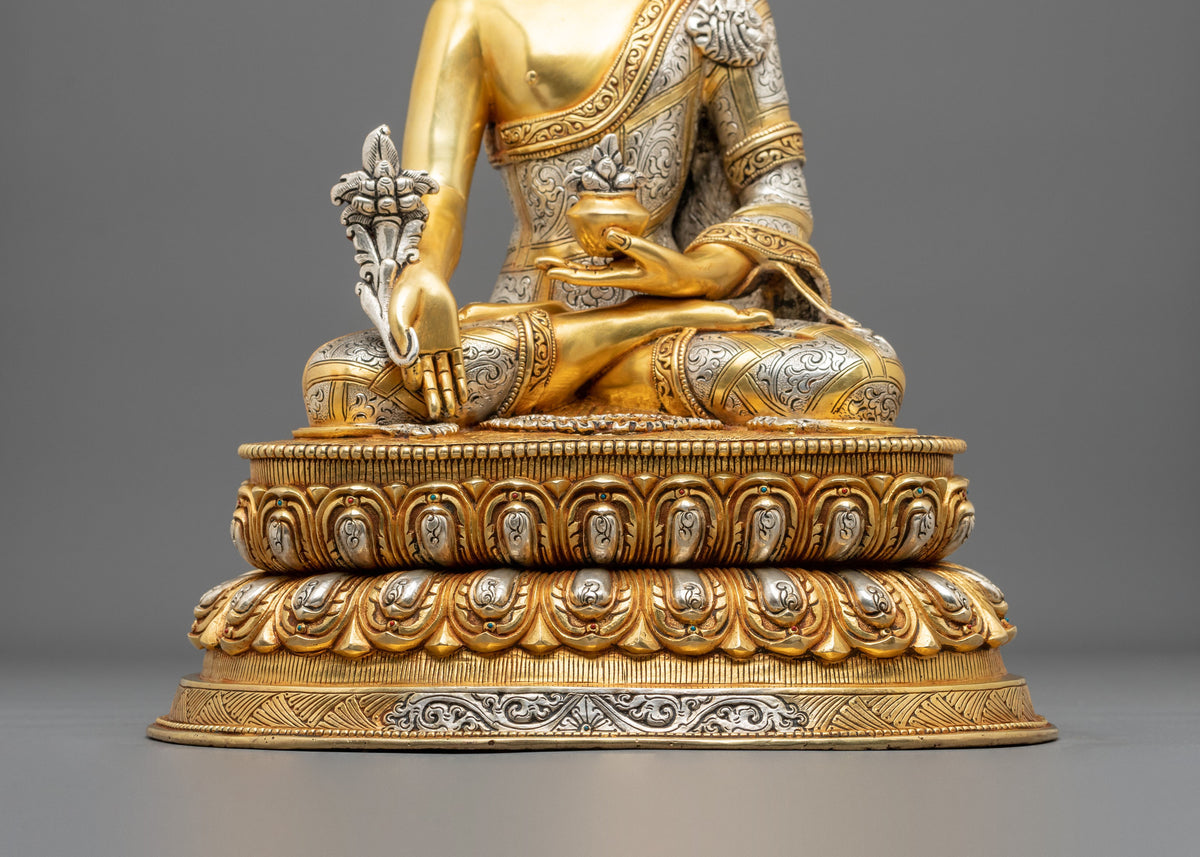 Medicine Buddha Master of Healing Statue