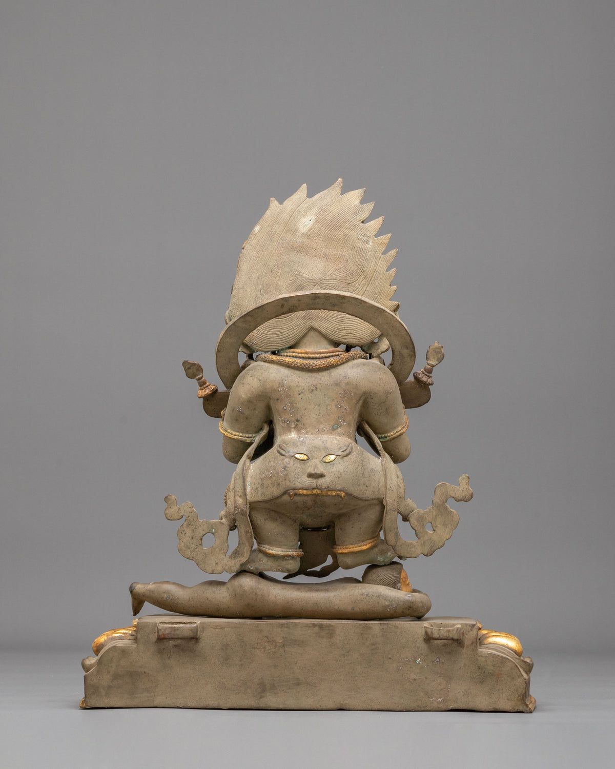 Shakya Mahakala Statue | Wrathful Guardian of Wisdom