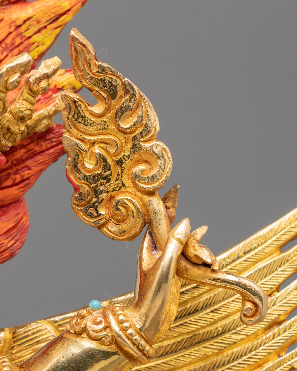 Wrathful Deity Vajrakilaya Sculpture: Purification and Protection