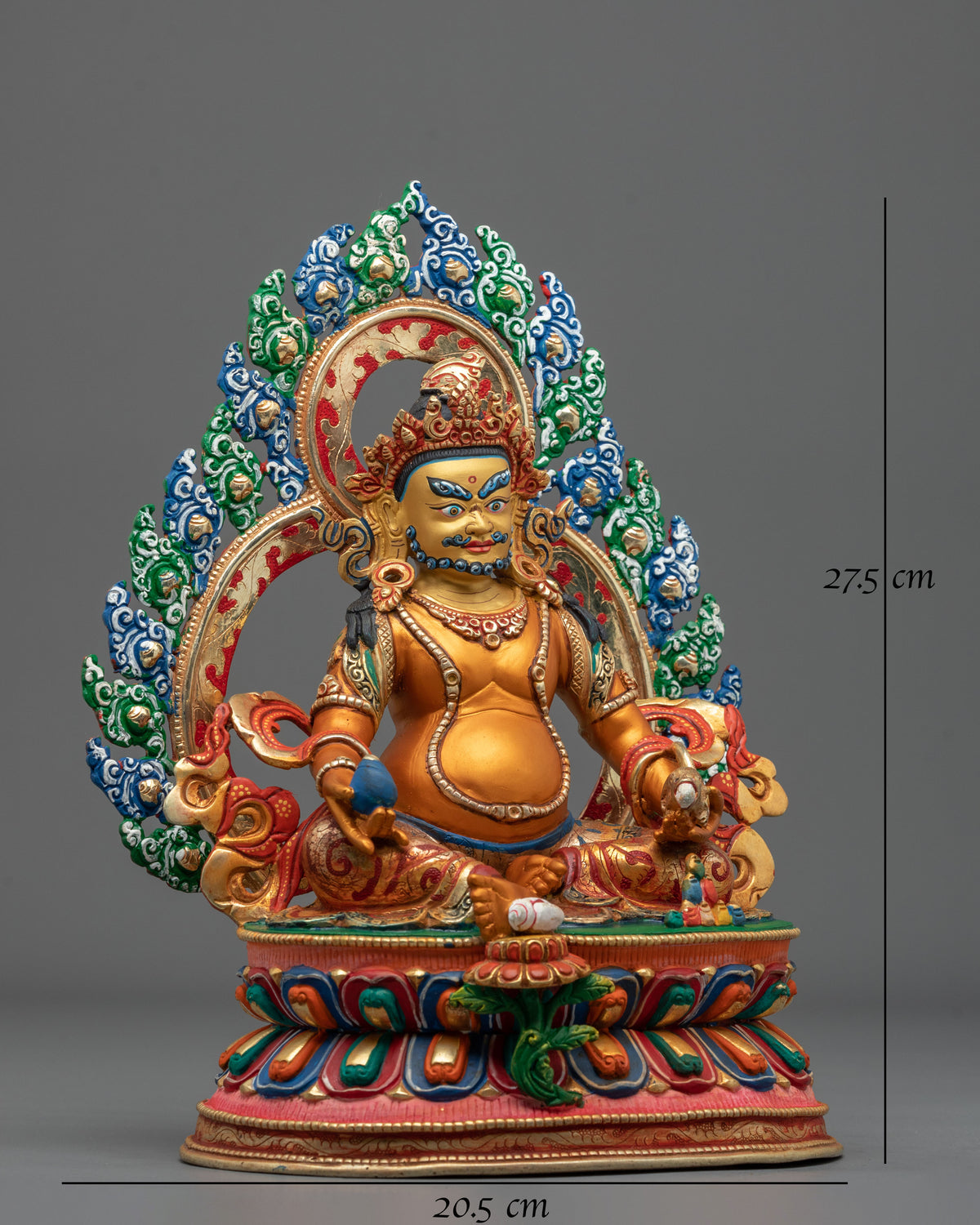 Dzambhala Statue | Blessings of Wealth and Generosity