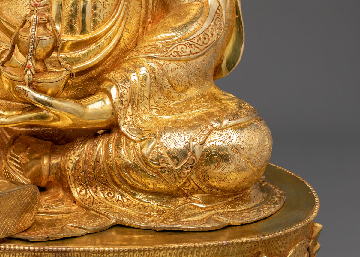Guru Rinpoche Spiritual Statue | Lotus Born Master of Vajrayana Buddhism