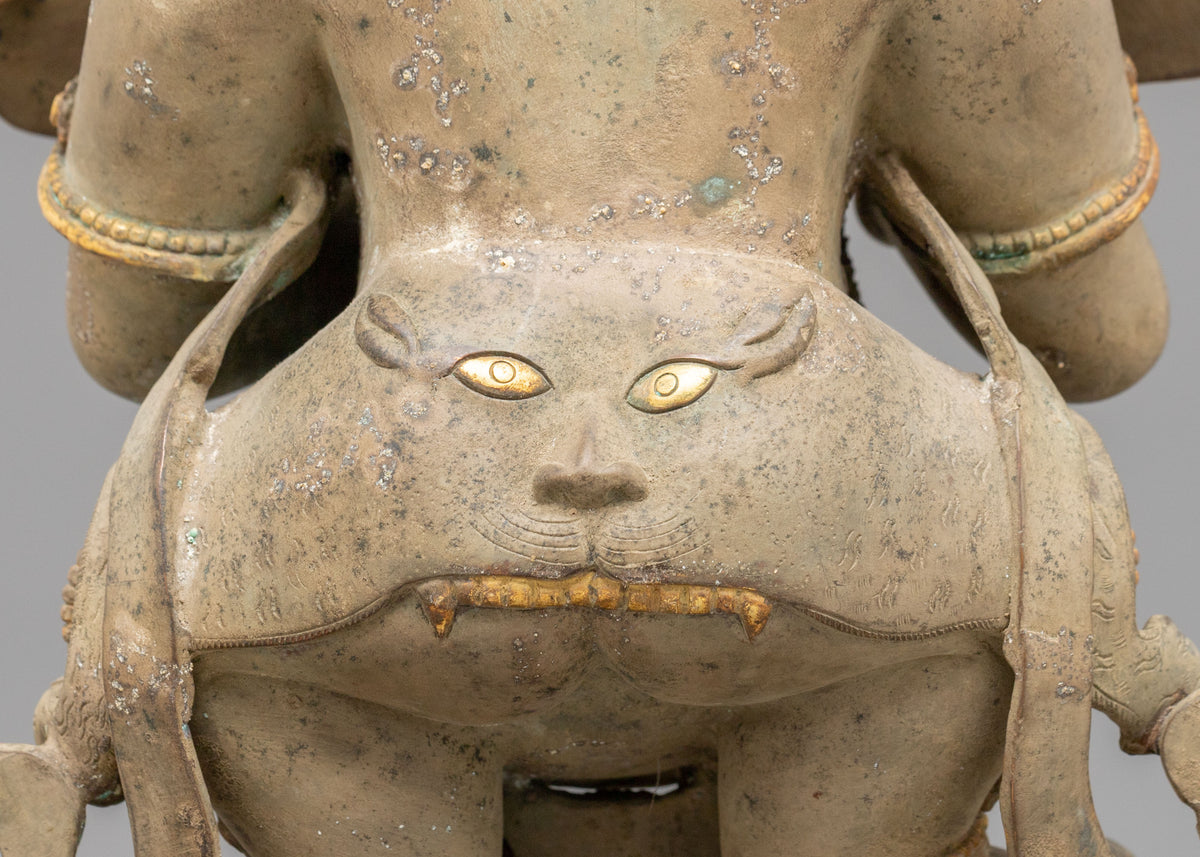 Shakya Mahakala Statue | Wrathful Guardian of Wisdom