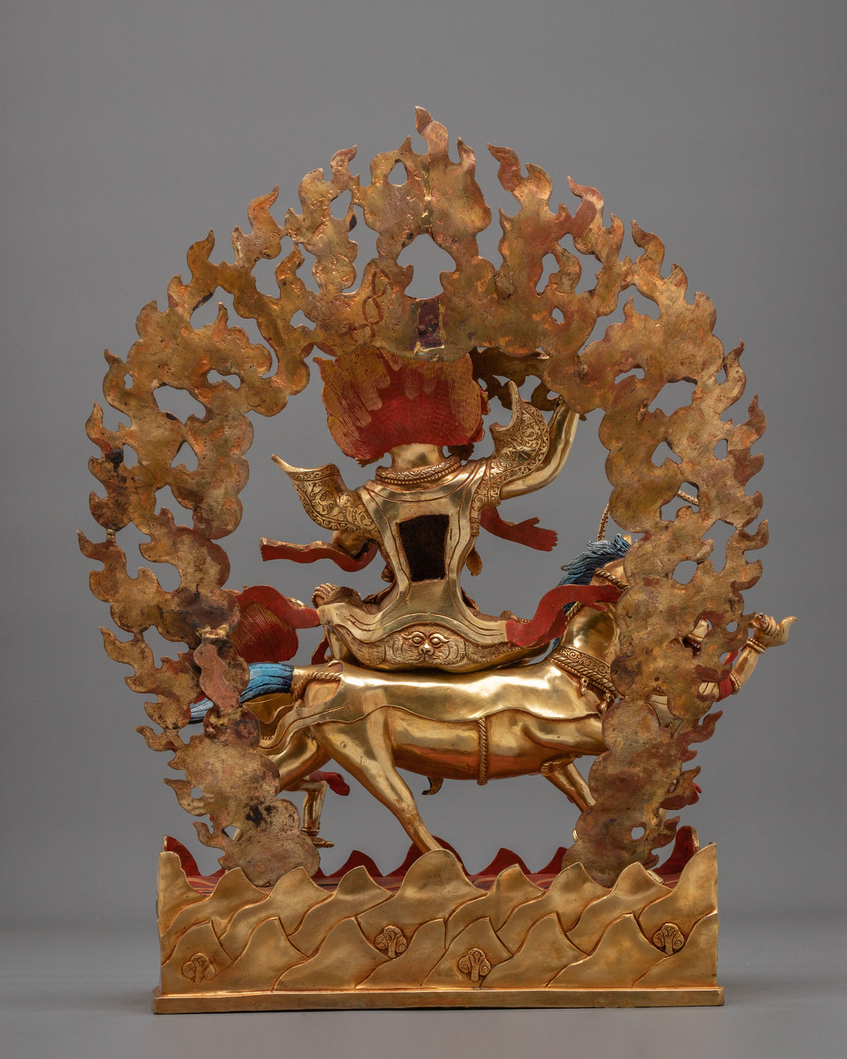 Palden Lhamo Spiritual Figurine | Tibetan Protector Deity Artwork
