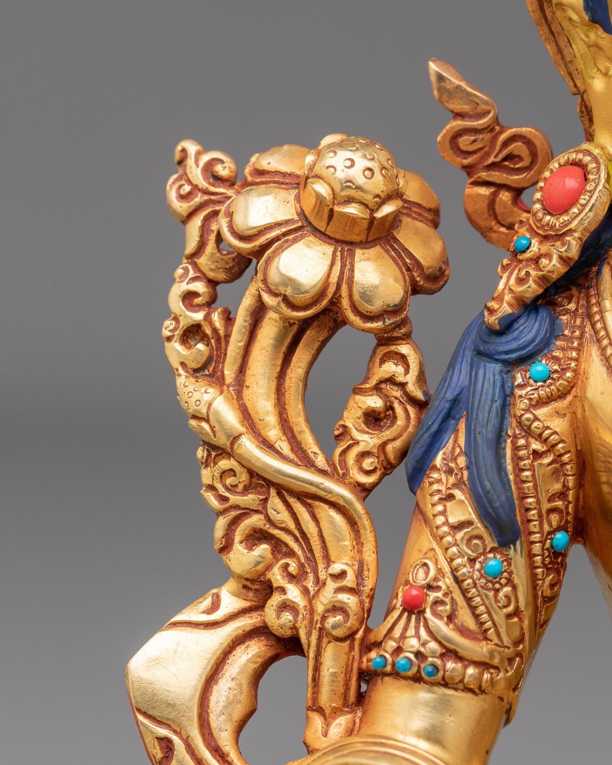 Goddess White Tara Hand Carved Statue | Goddess White Tara Hand Carved Statue