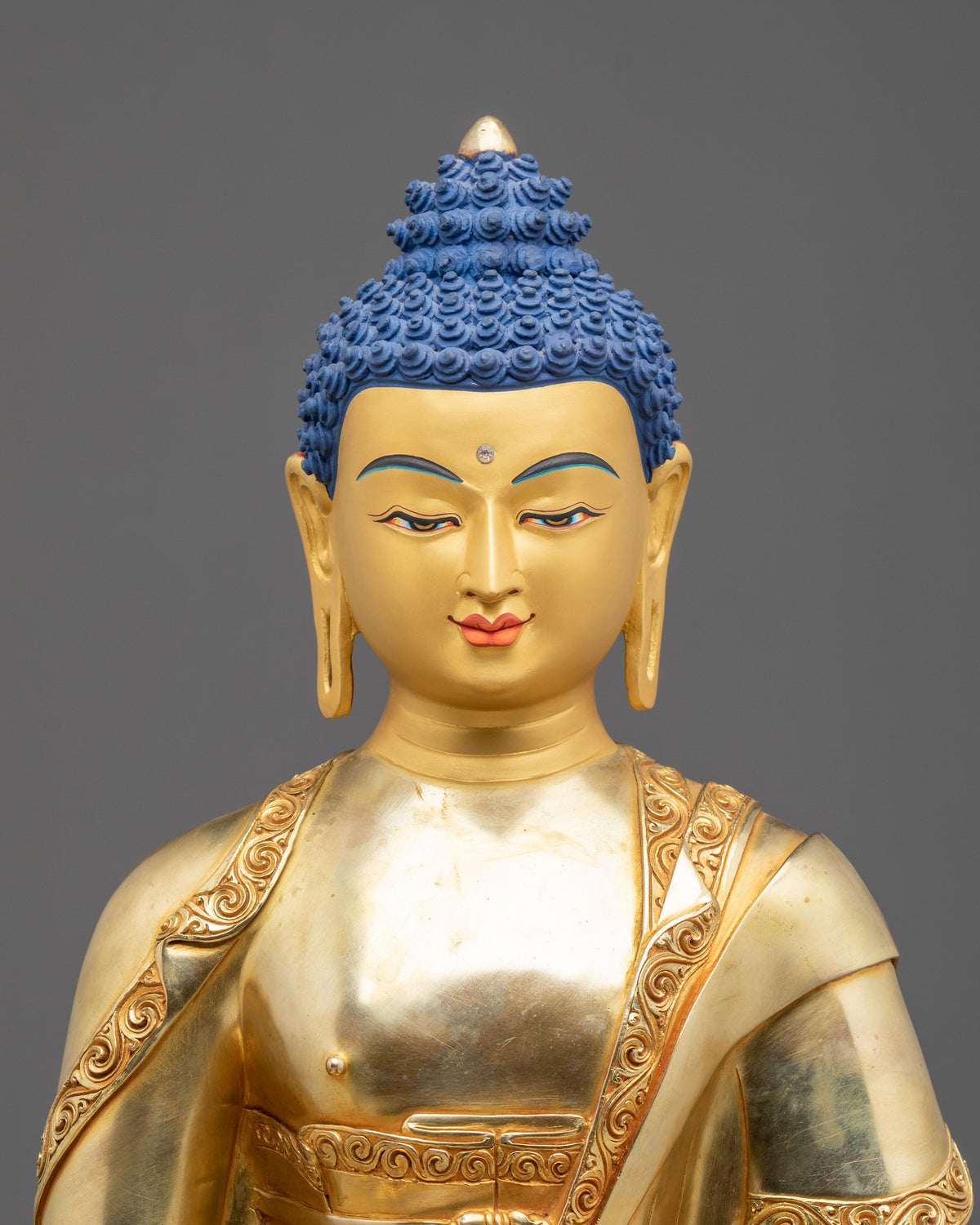 Hand Carved Amitabha Buddha Spiritual Statue