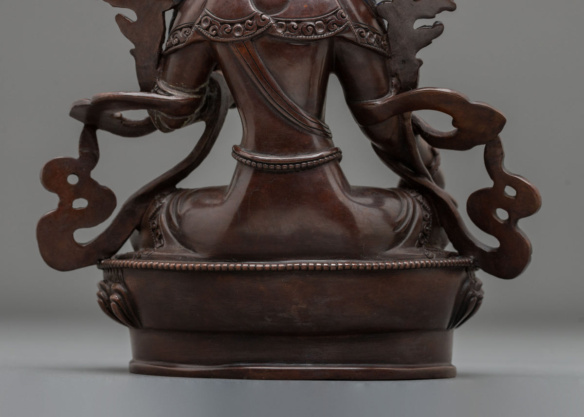 Guide to Liberation Green Tara Statue | Deity of Compassion and Swift Action