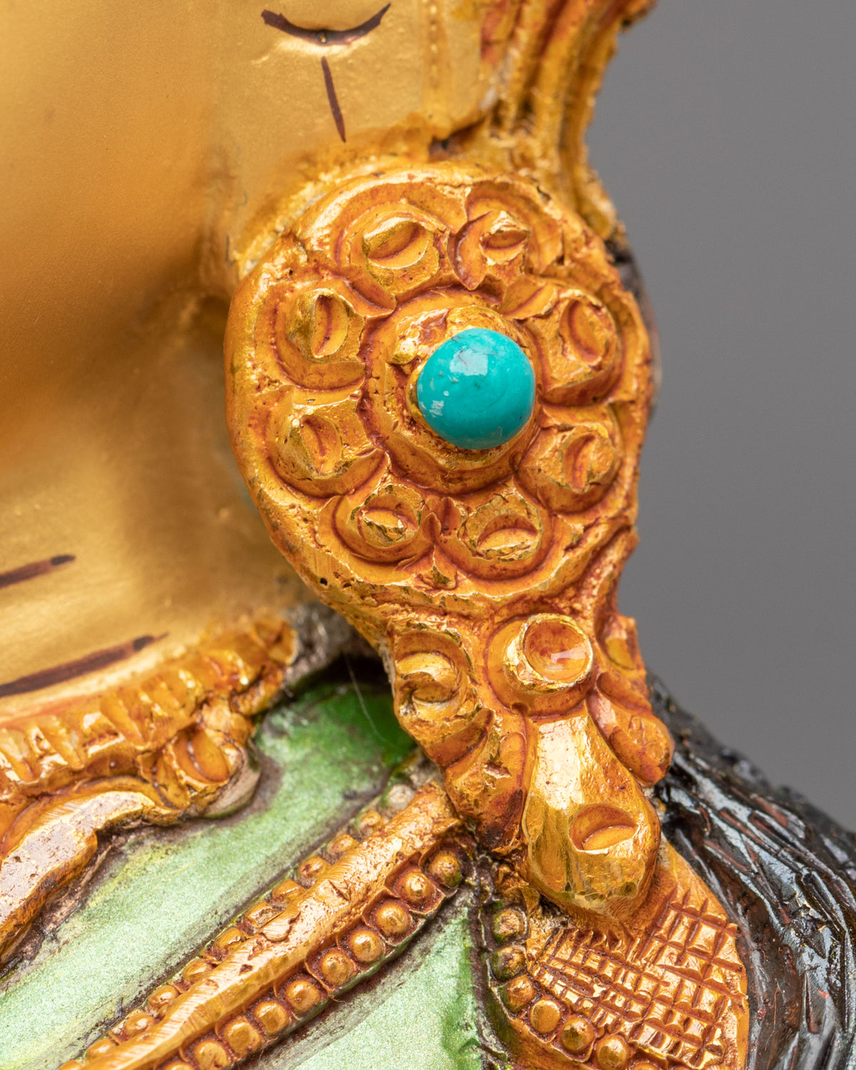 Handcrafted Green Tara Statue | Mother of All Buddha