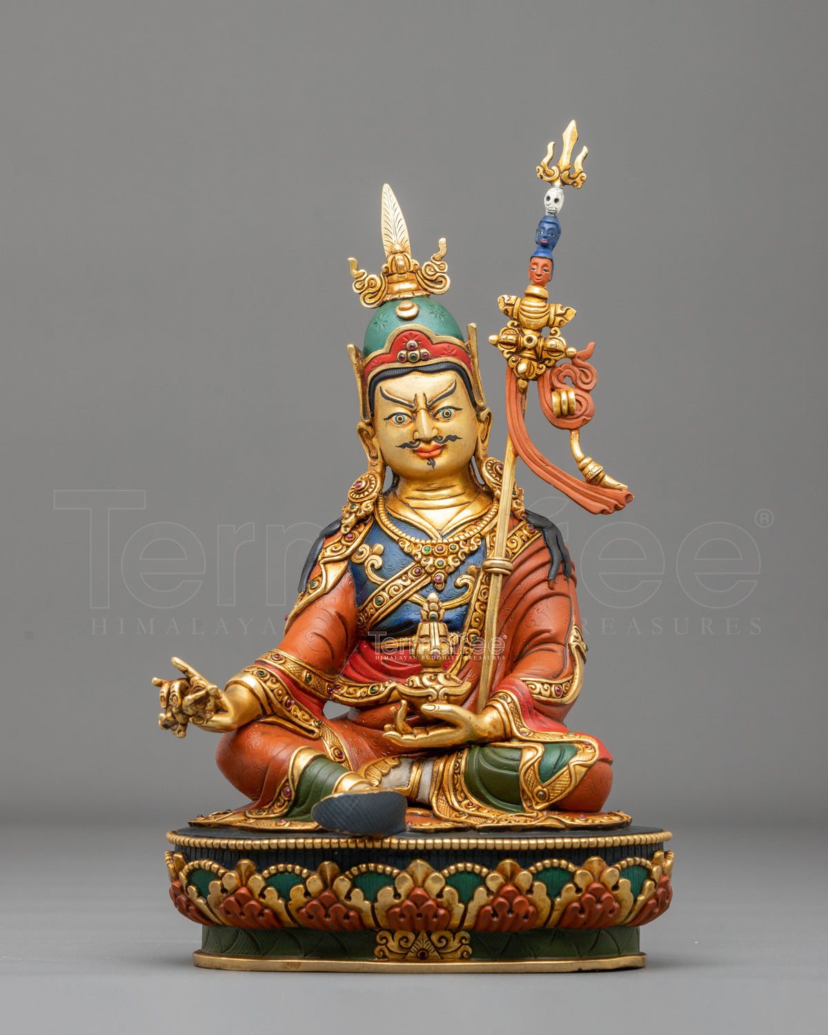 Guru Rinpoche Statue | Traditional Buddhist Artwork