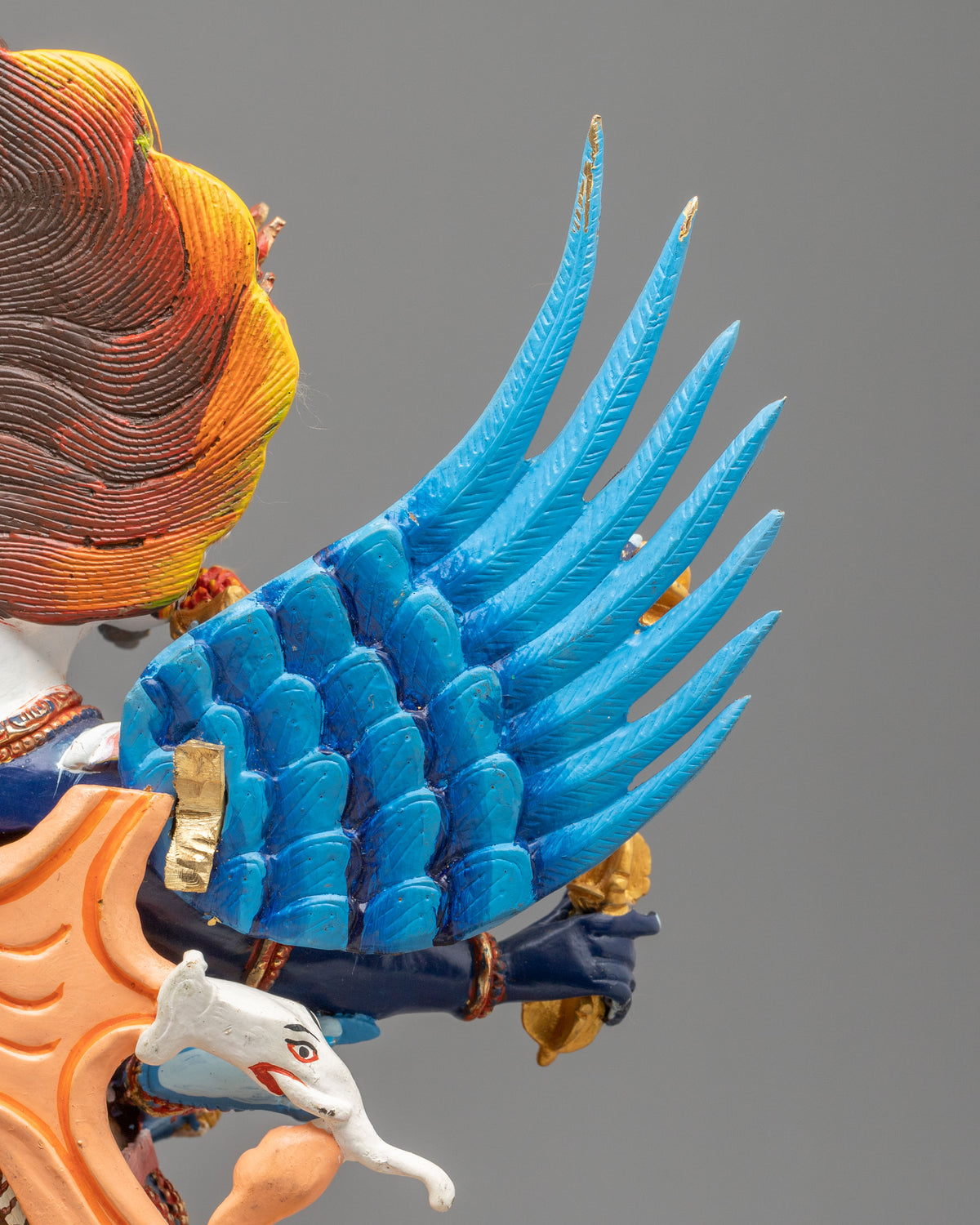 Vajrakilaya Copper Figurine |  Deity of Purification and Protection