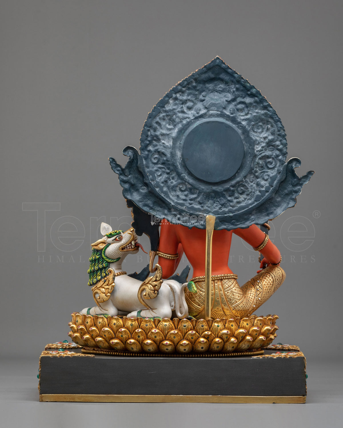 Simhanada Manjushri Bodhisattva Statue