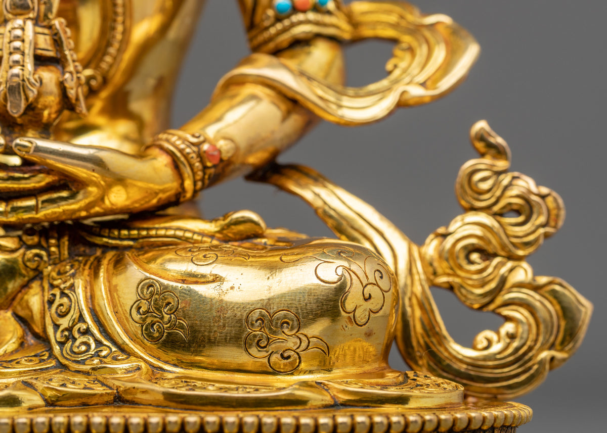 Amitayus Longevity Buddhist Sculpture | Buddha of Infinite Life and Blessings