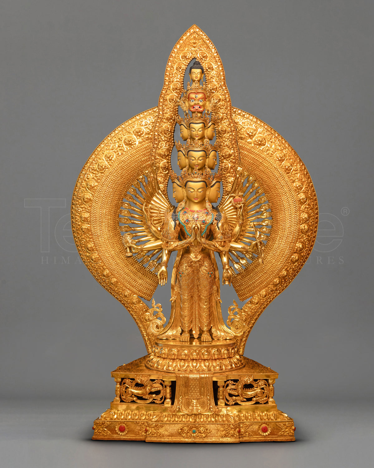 1000 Armed Chenrezig Sacred Meditation Sculpture