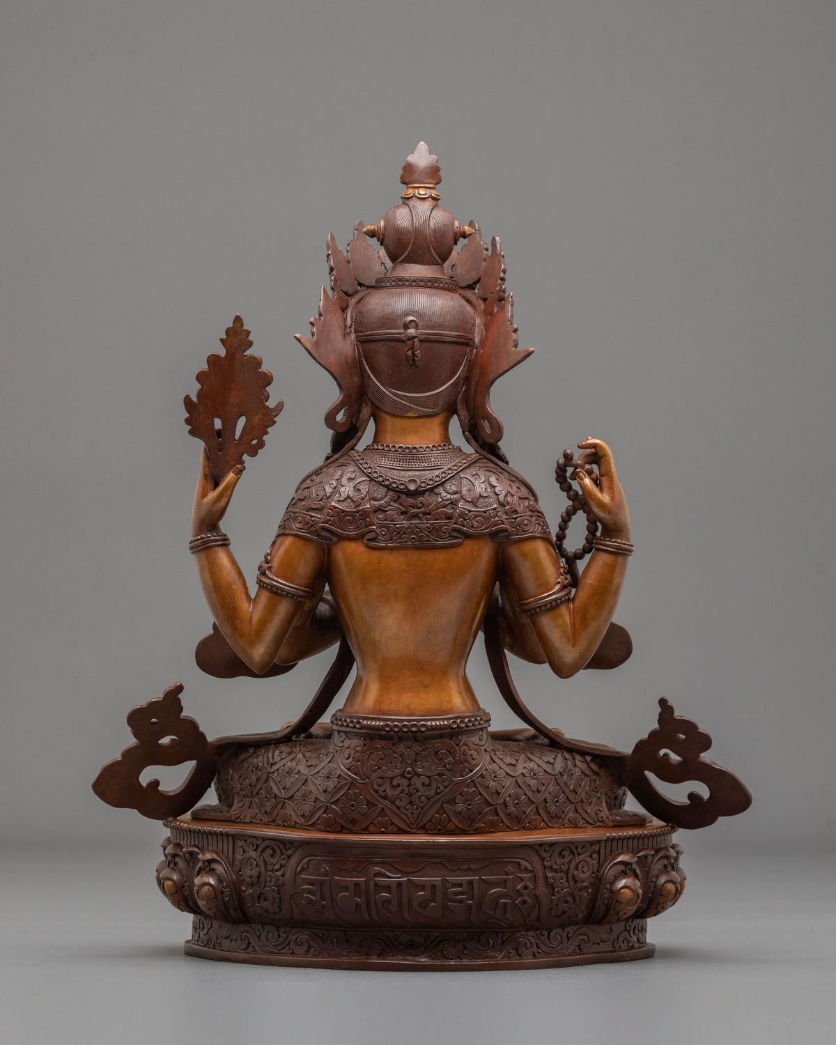 Chenrezig Four Arms Mercy Statue | Buddhist Sculpture of Great Compassion