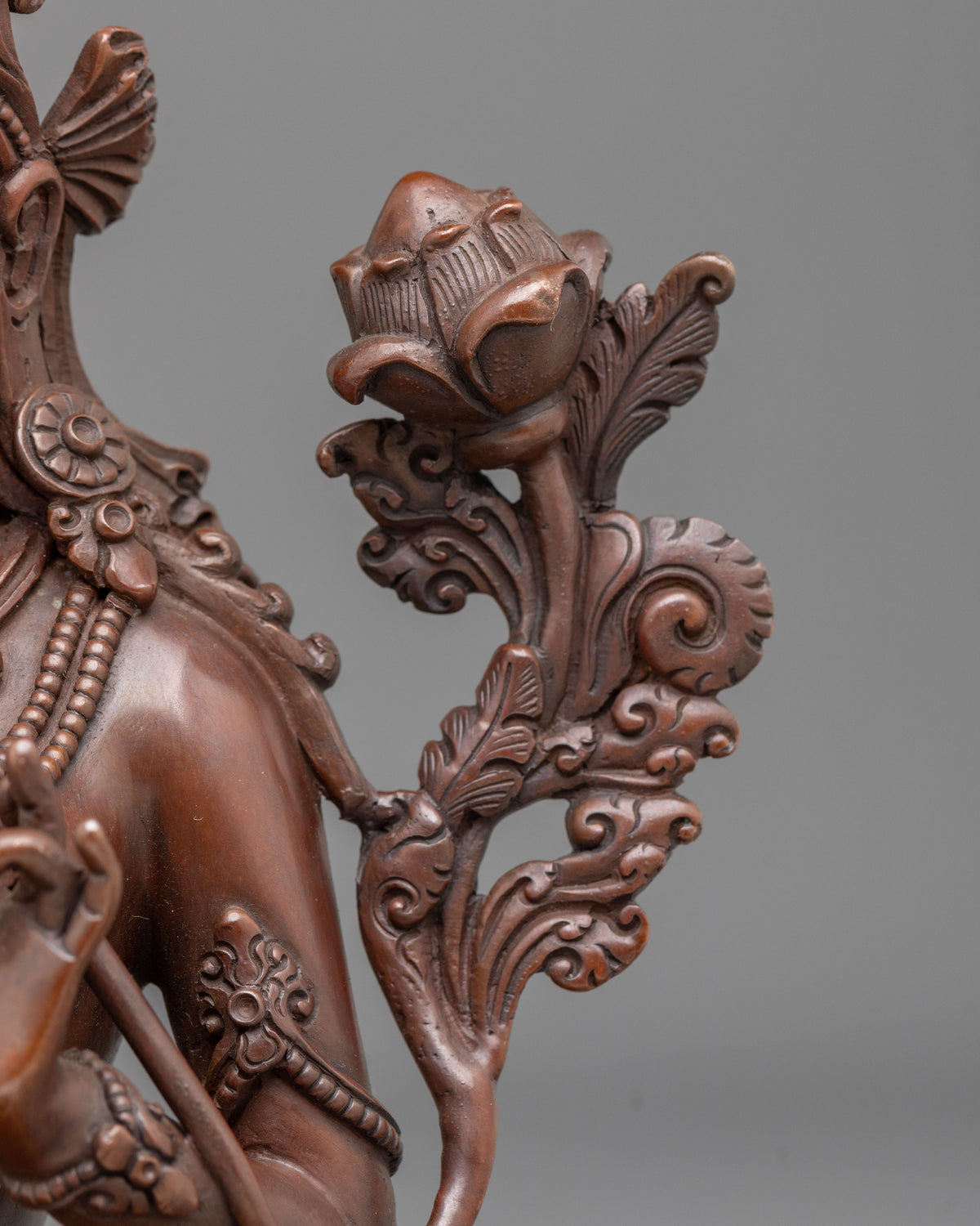 Green Tara Eight Fears Protector Statue | Sacred Buddhist Deity of Compassion