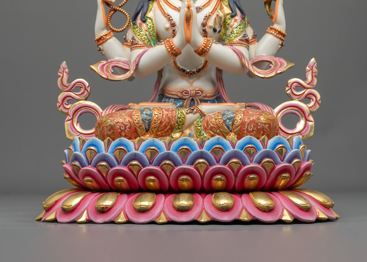 Chenrezig Statue | The Enlightened Expression of Great Compassion