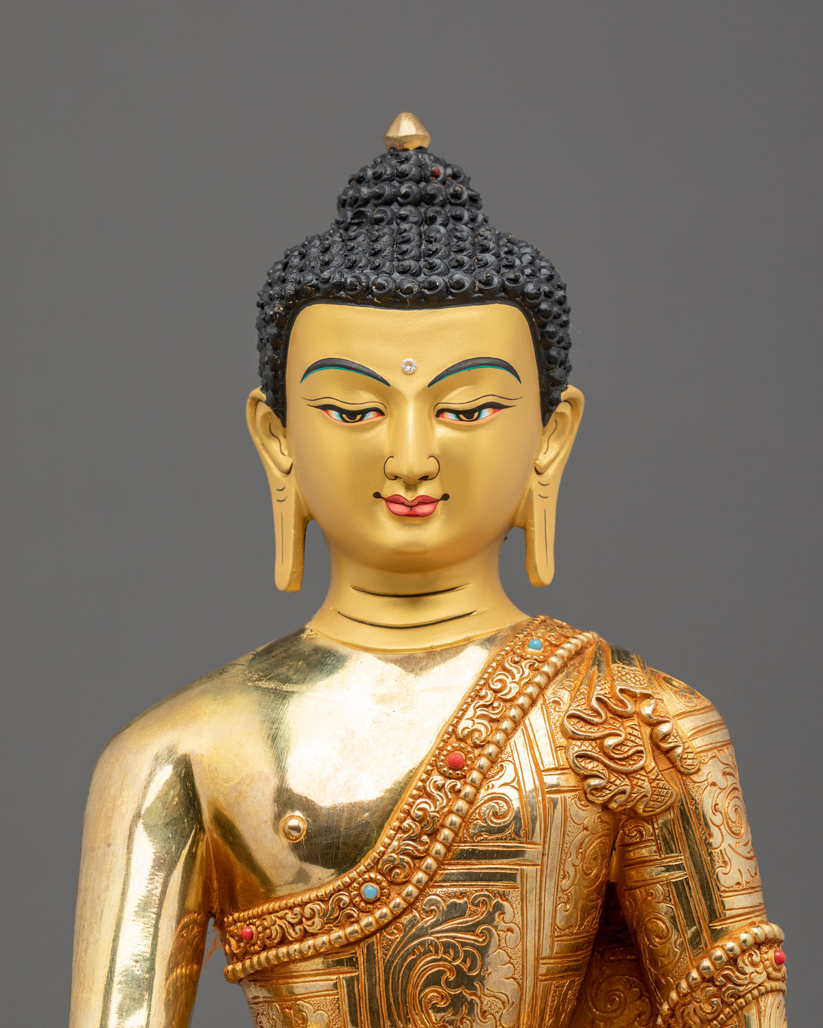 Ratnasambhava 24K Gold Coated Figurine | Home Decor
